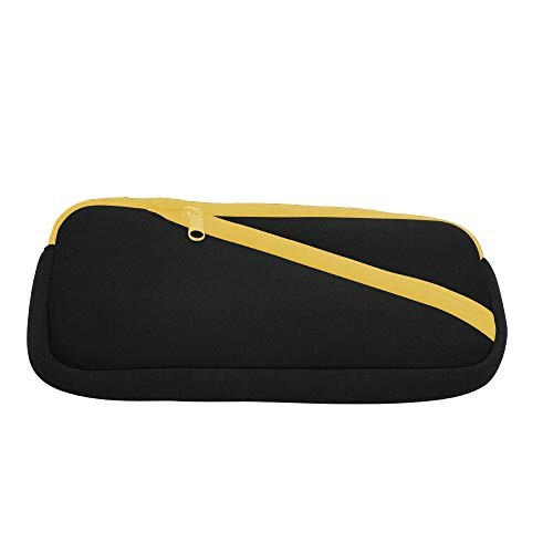(For Switch Lite) Slim Soft Pouch (black yellow) - Switch Lite