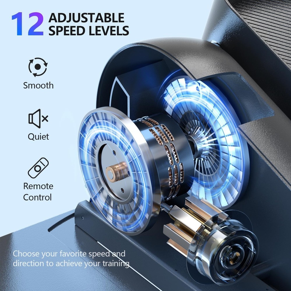 Magnetic Resistance Mini Elliptical with Remote – Compact Home Exercise Solution