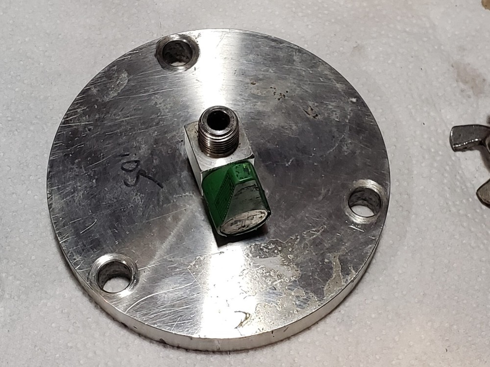ZHE Zero Headspace Extractor Stainless Steel Pressure Vessel for Testing - READ