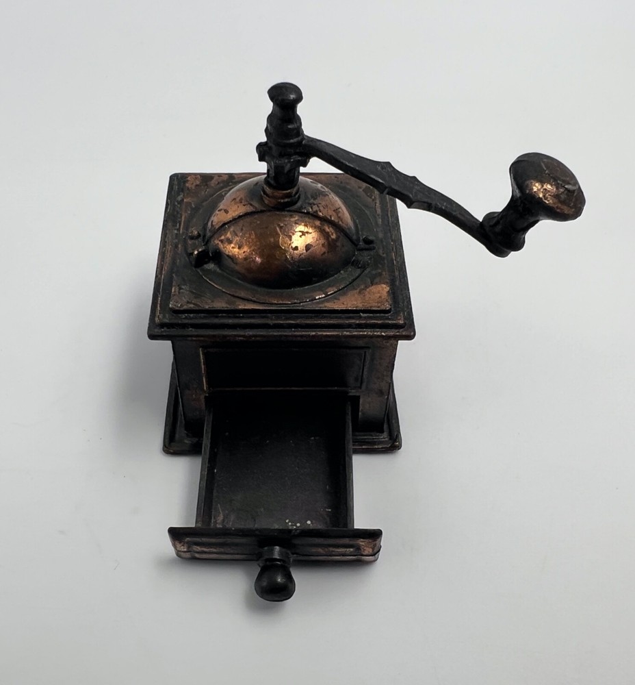 Vintage Brass Pencil Sharpener Coffee Grinder