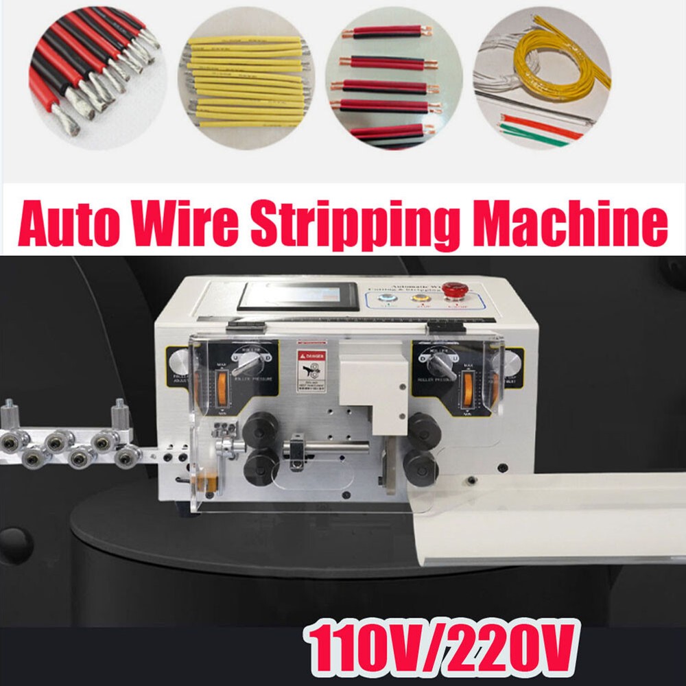 0.1～6mm² Wire Stripper Stripping Machine Touch Screen Cable stripping machine