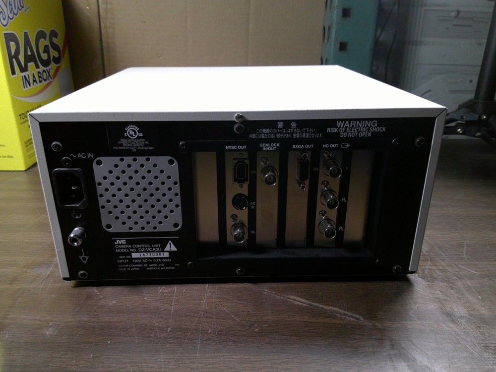 JVC MICRO HD DZ-VCA3 CAMERA CONTROL UNIT