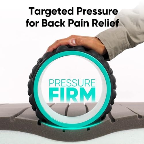 Back Roller, Back Wheel Foam Roller - Targeted Muscle Roller for Deep Tissue