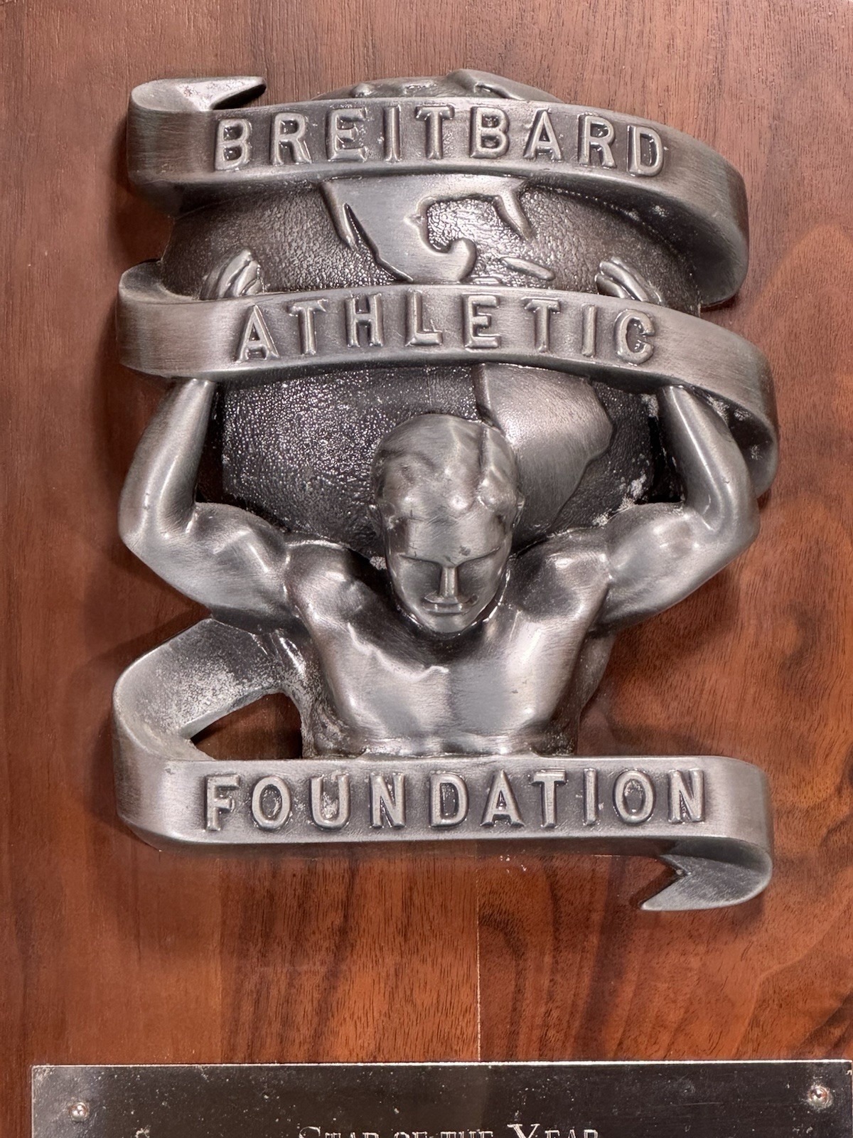 Bill Walton Personally Owned 1973 Star of the Year Sullivan Award UCLA