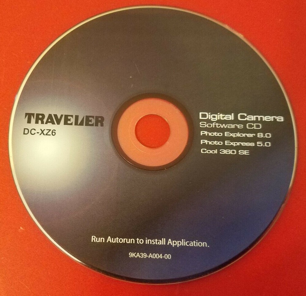 ⭐️⭐️⭐️⭐️⭐️ Traveler DC-XZ6 Digital Camera Software CD Disk