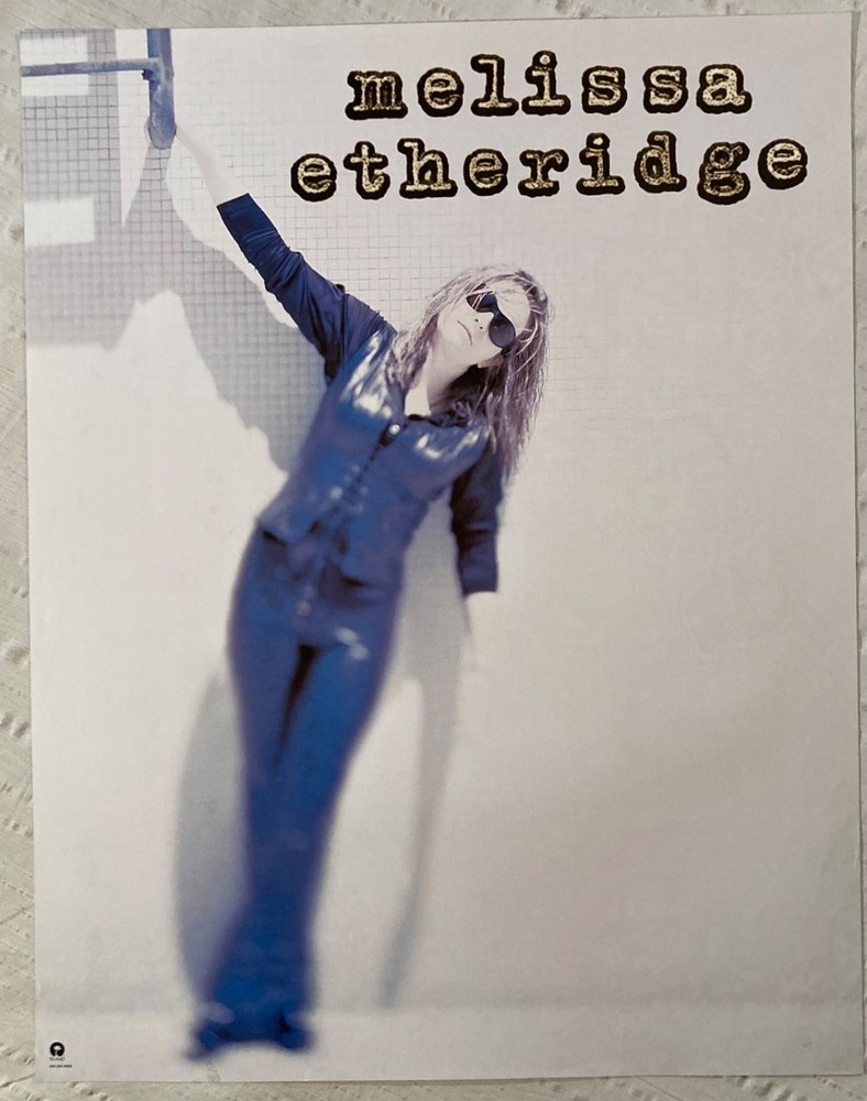 Melissa Etheridge 1995 Promo Poster Island Records Q