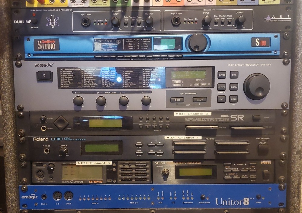 Sony Multi Effect Processor DPS-V55 - Working - Good Condition