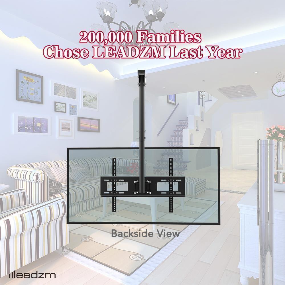 Full Motion Ceiling TV Wall Mount Bracket for 32 40 42 46 50 55 60 65 70 LED LCD