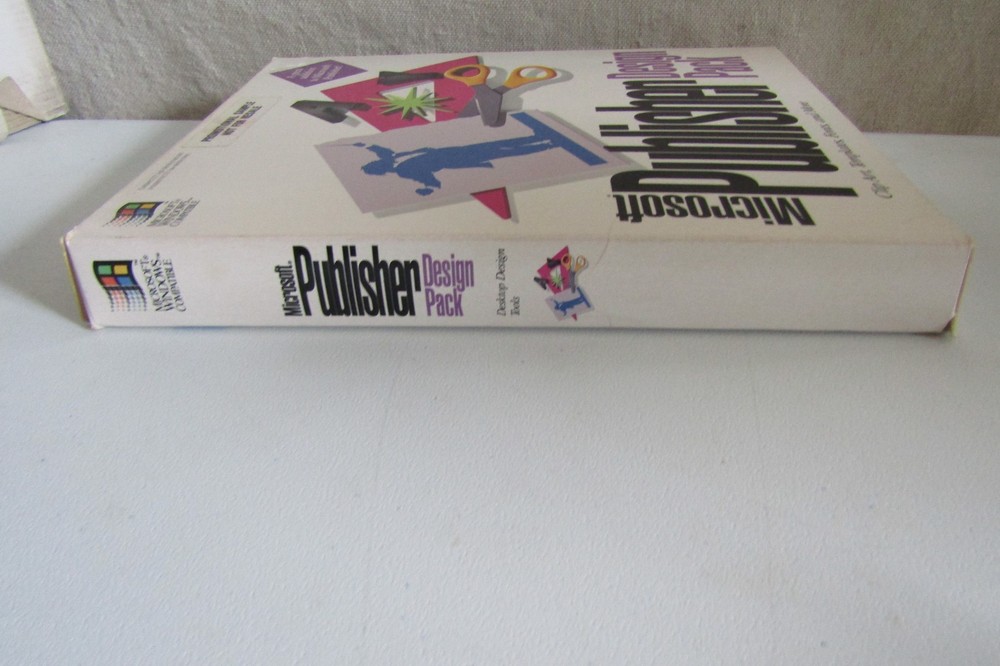 MICROSOFT PUBLISHER DESIGN PACK - SOFTWARE - 1994