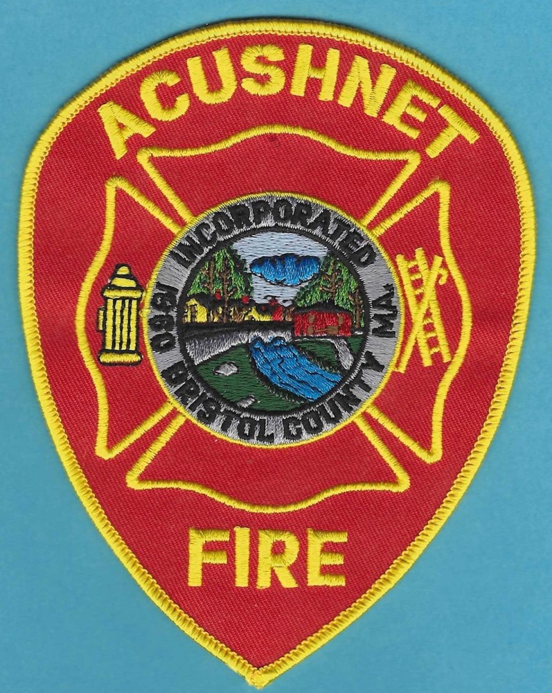 ACUSHNET MASSACHUSETTS FIRE RESCUE PATCH