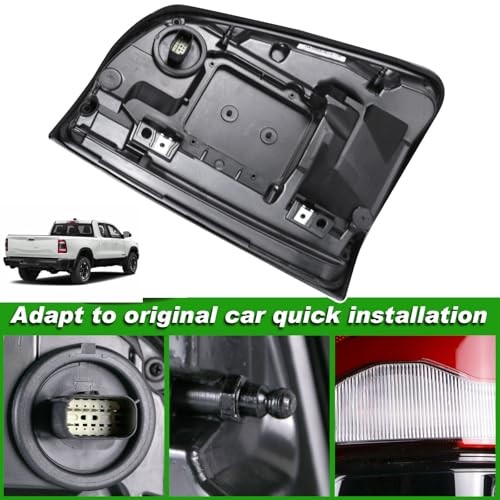 LED Tail Lights Assembly Without Blind Spot Compatible with Ram 1500 Left Side