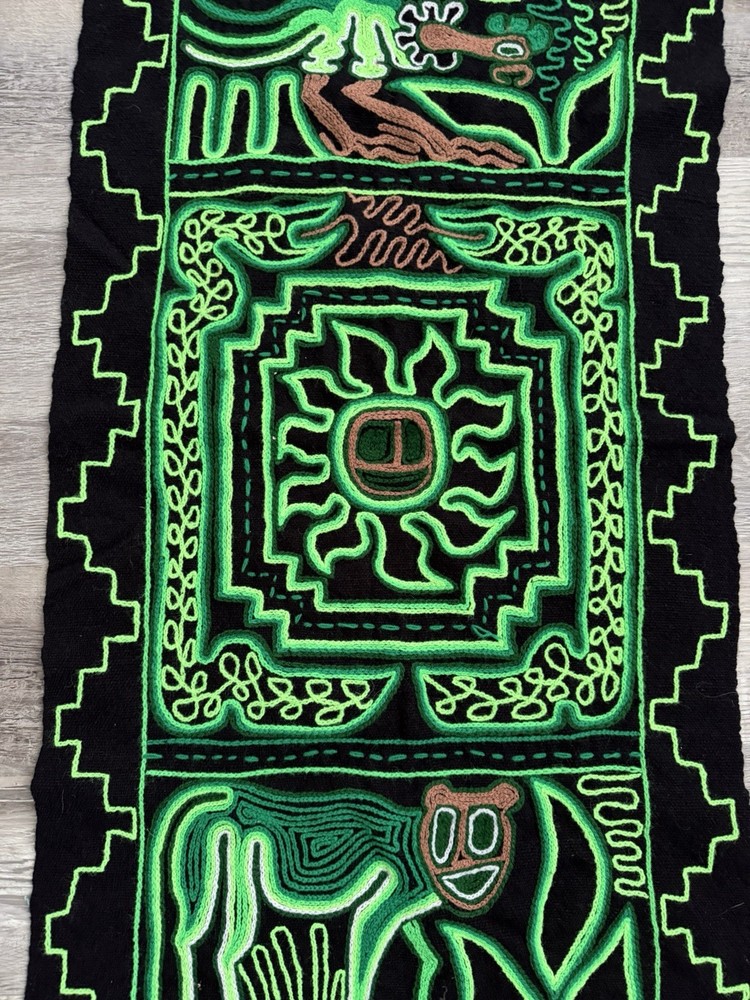 Traditional Guna (Kuna) Mola Textile Panel