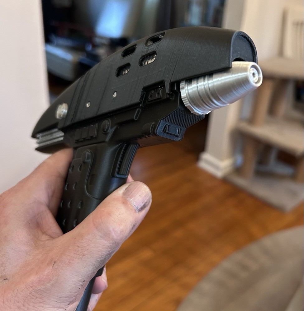 Star Trek V Frontier Assault Phaser Replica 3d Printed