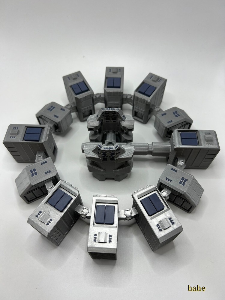Interstellar Endurance Space Station Rotatable Model Ornament 3D Printed Gift