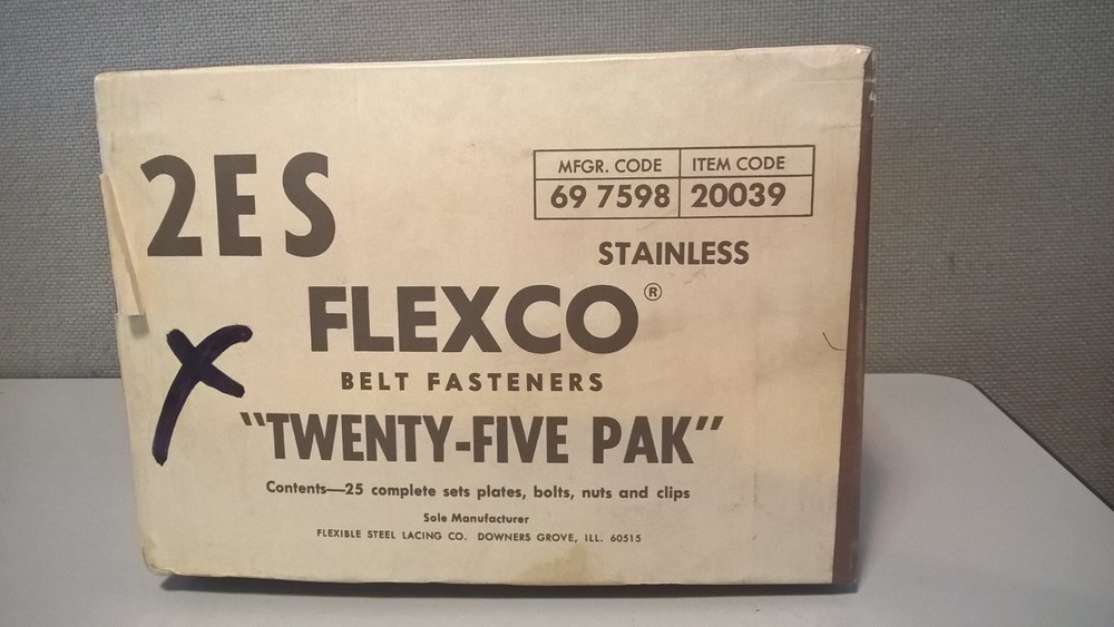 FLEXCO 20039 2ES FASTENERS