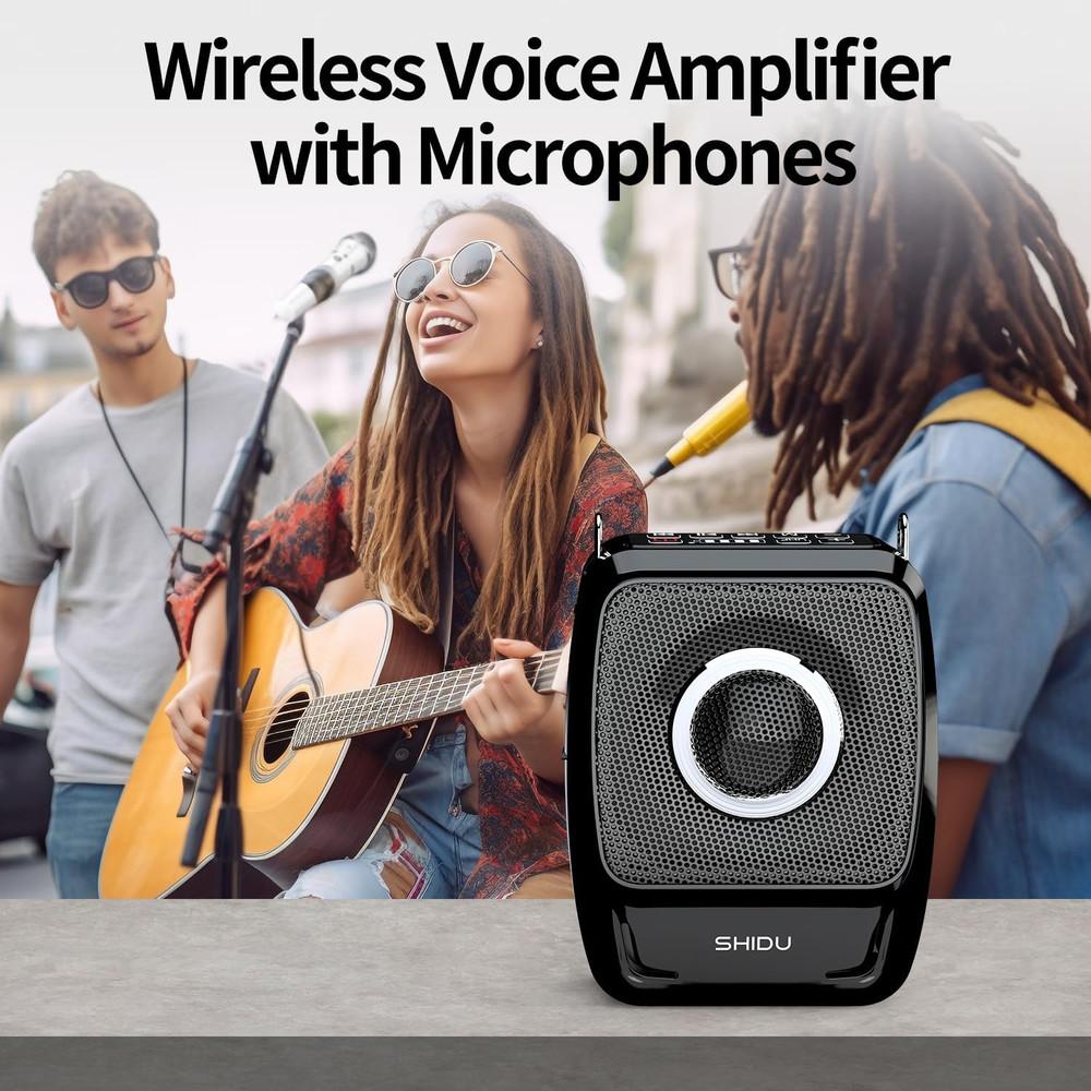 with Wireless Microphone Handheld and Headset, Wireless for Teachers, Bluetooth