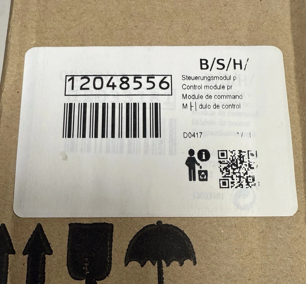 Bosch (Thermador) Genuine OEM 12048556 - Control Module Programmed