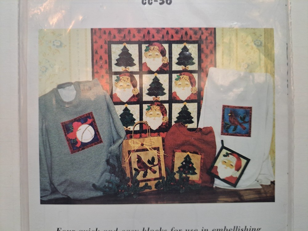 Custom Creations Applique Pattern - Gift Blocks #CC-36 - Uncut