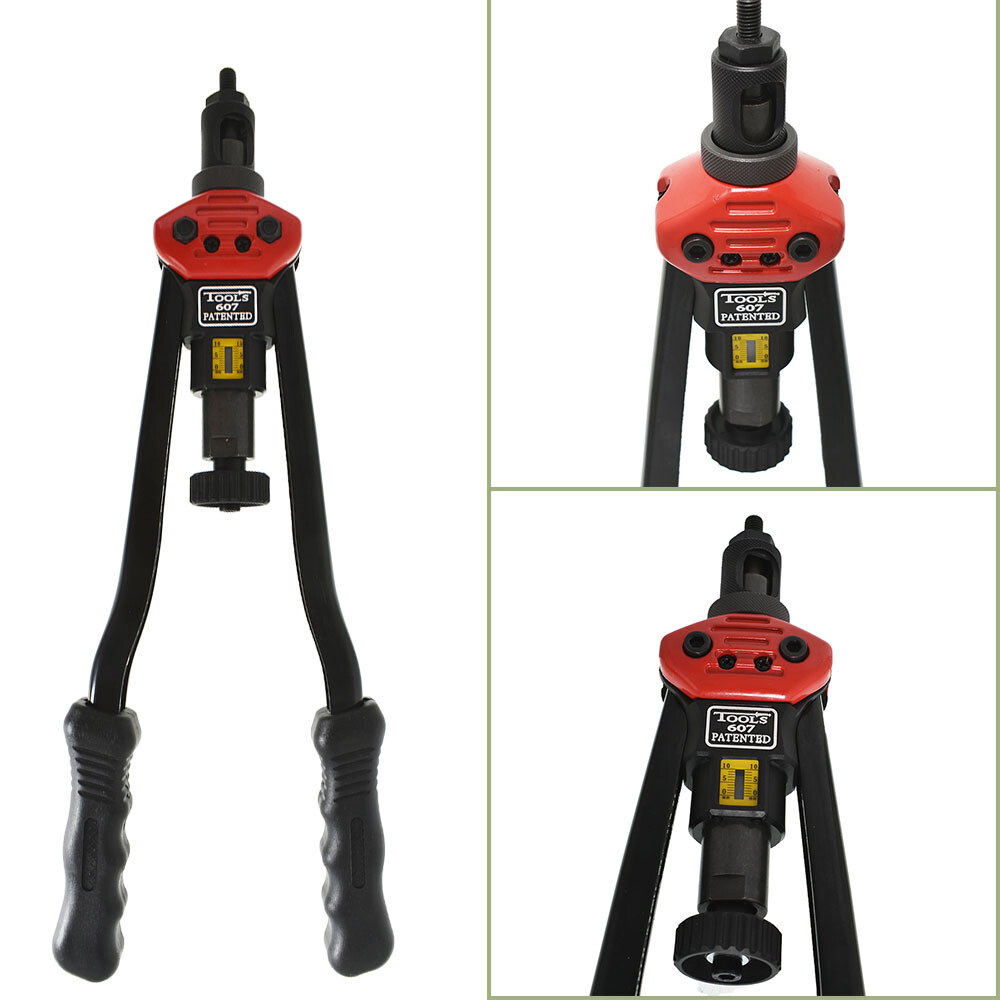 Rivet Nut Gun Kit Rivnut Setting Tools Nut Setter Tool Hand Blind Riveter 16"