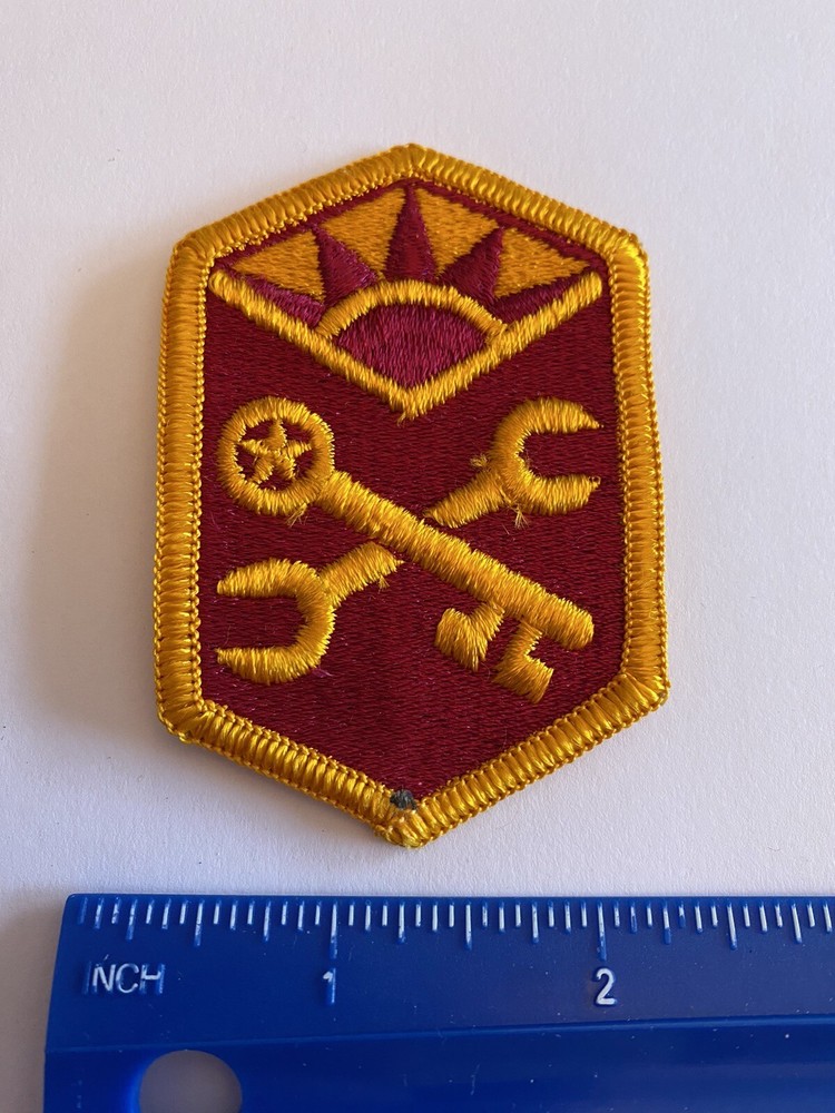 US Army Advance Weapons Support Command  Patch Full Color Patch INV5417