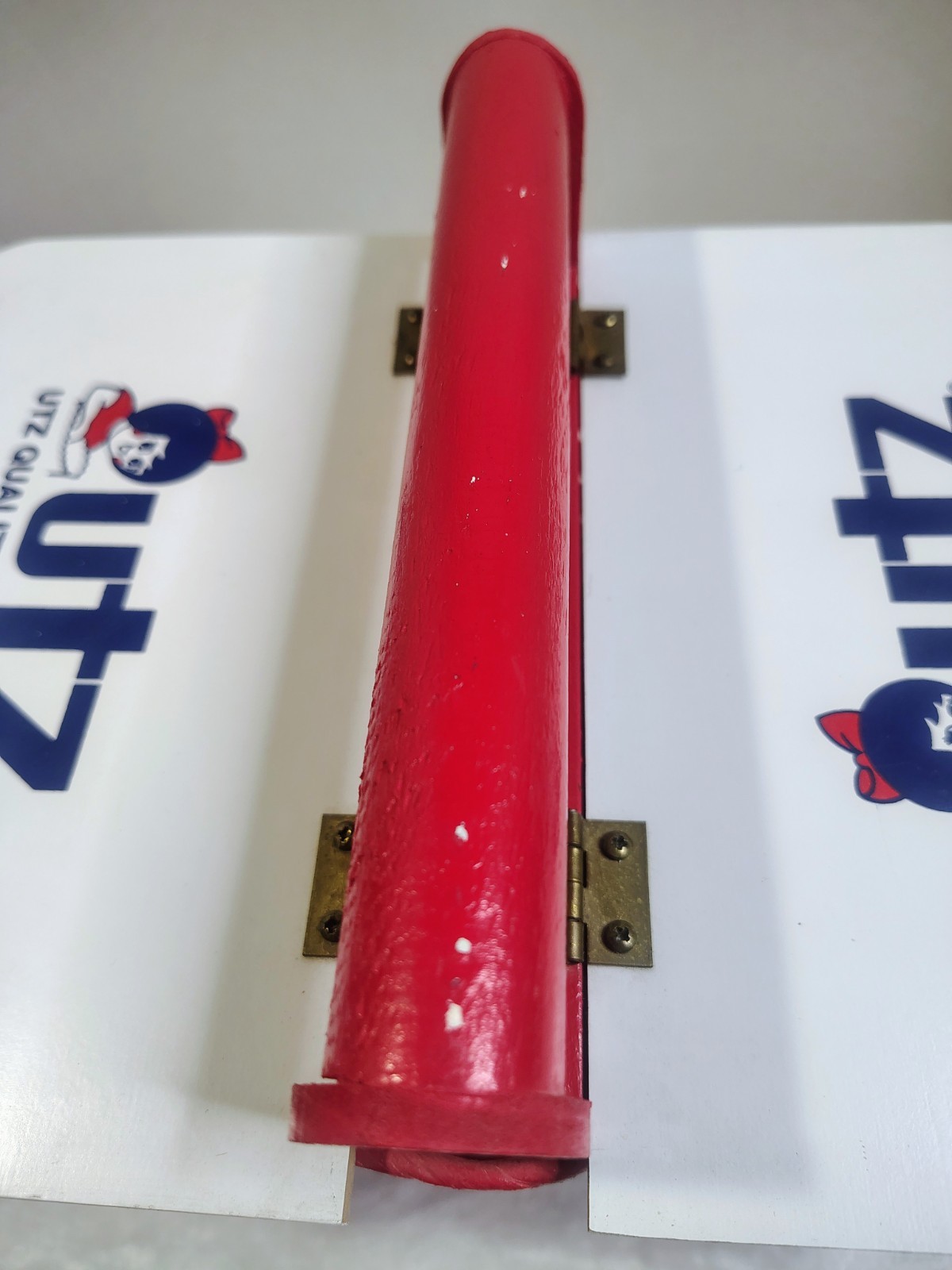 Red UTZ Quality Foods Inc Potato Chips PA Advertising Basket 12.5"x9.5"x8.5"