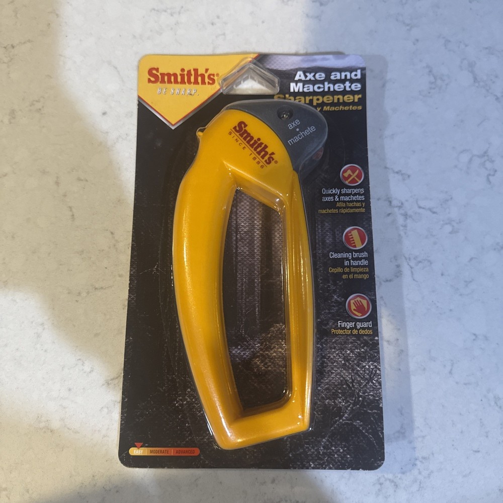Smiths Axe and Machete Sharpener with Oversized handle Model# 50564 NEW