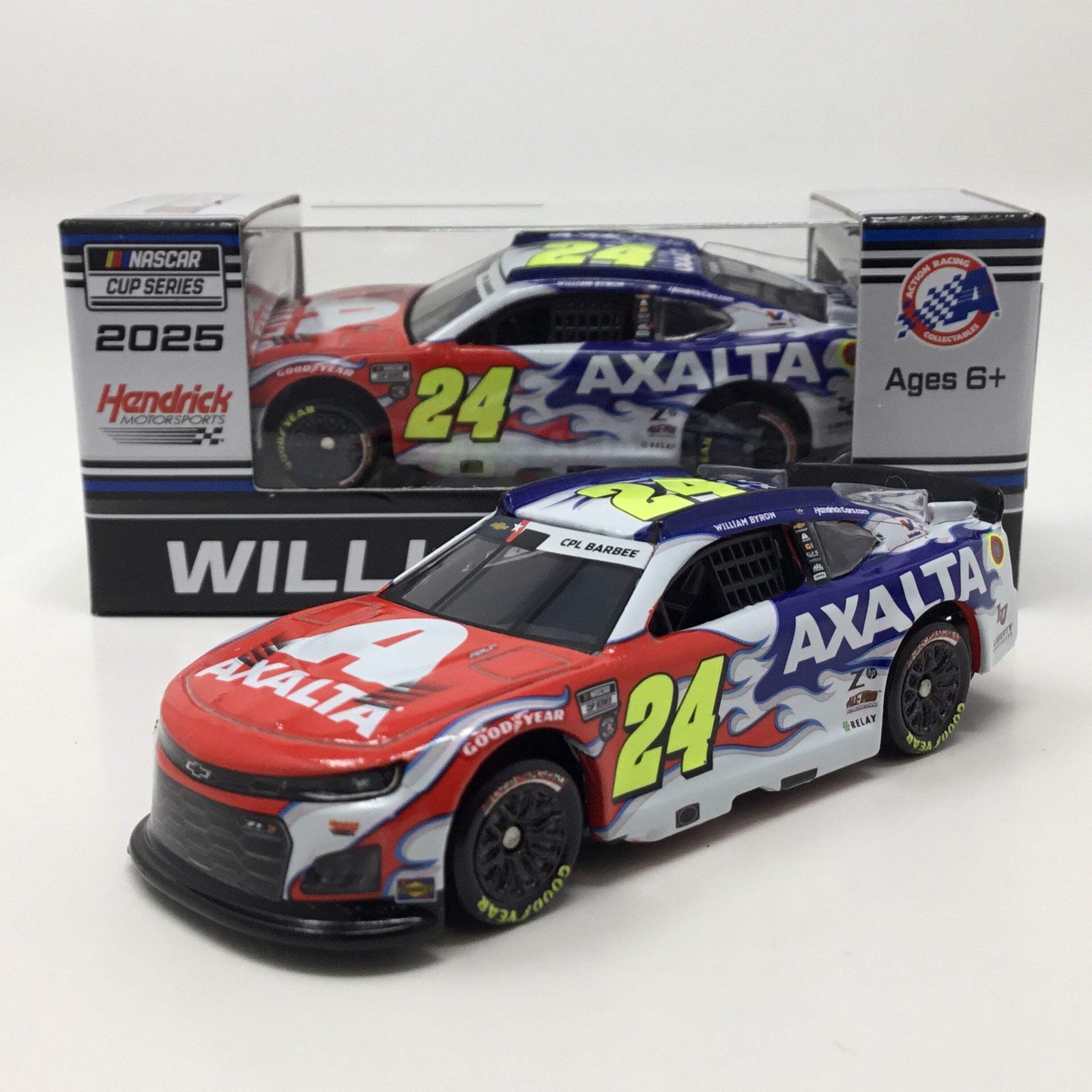 William Byron 2025 Axalta Patriotic 1:64 Diecast