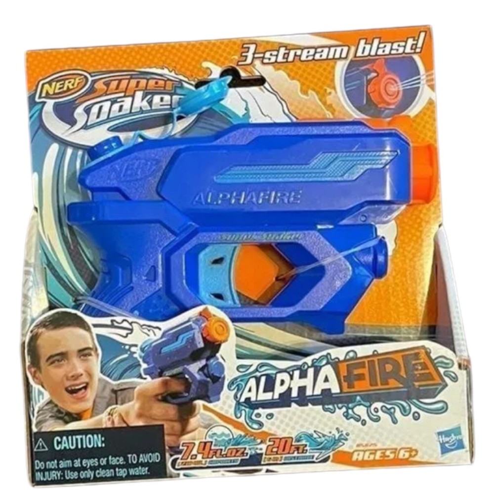 NWT Nerf Super Soaker Alpha Fire gun