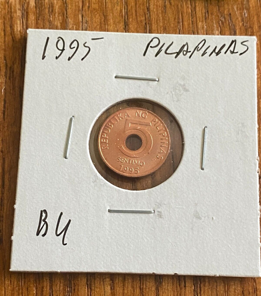1995 PHILIPPINES 5 SENTIMOS Uncirculated