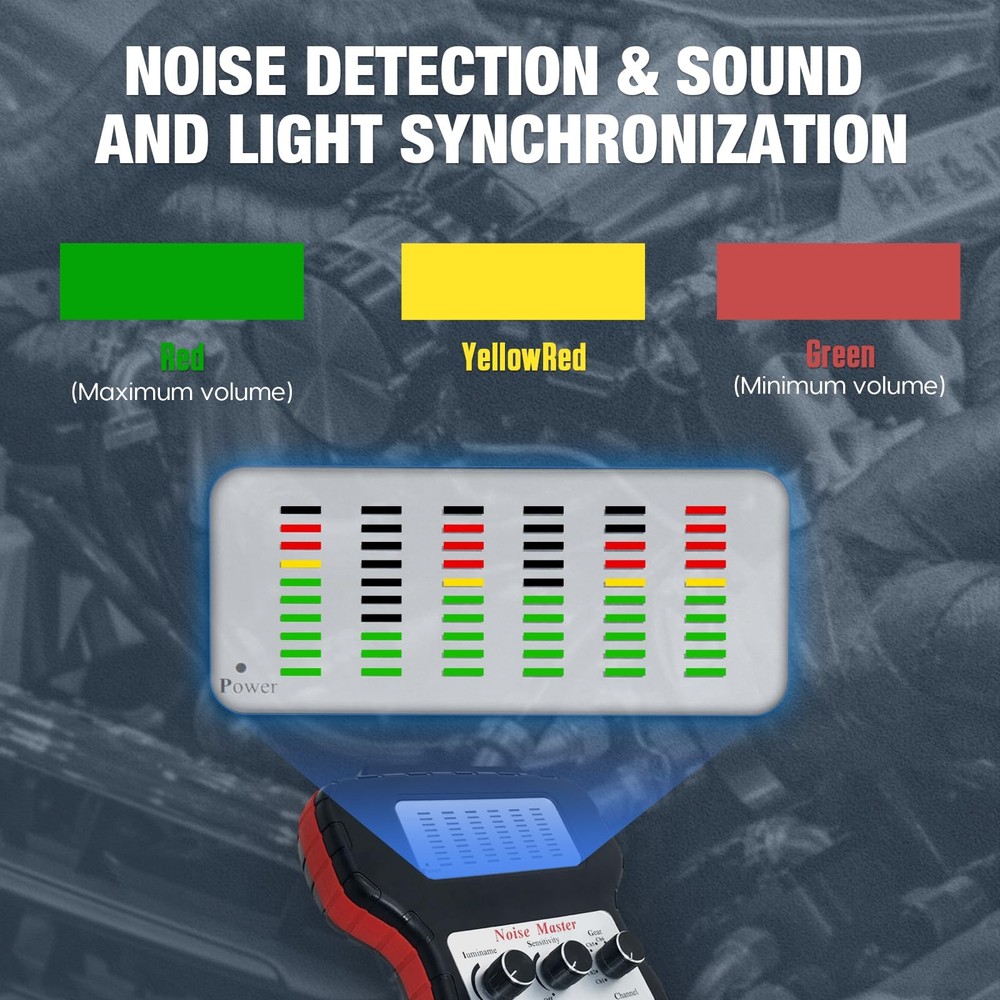 Chassis System Ears Electronic Stethoscope Diagnostic Kit with Black