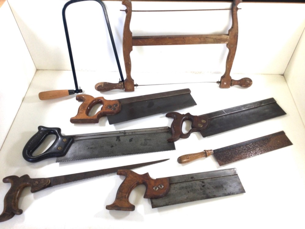 workshop found vintage saws