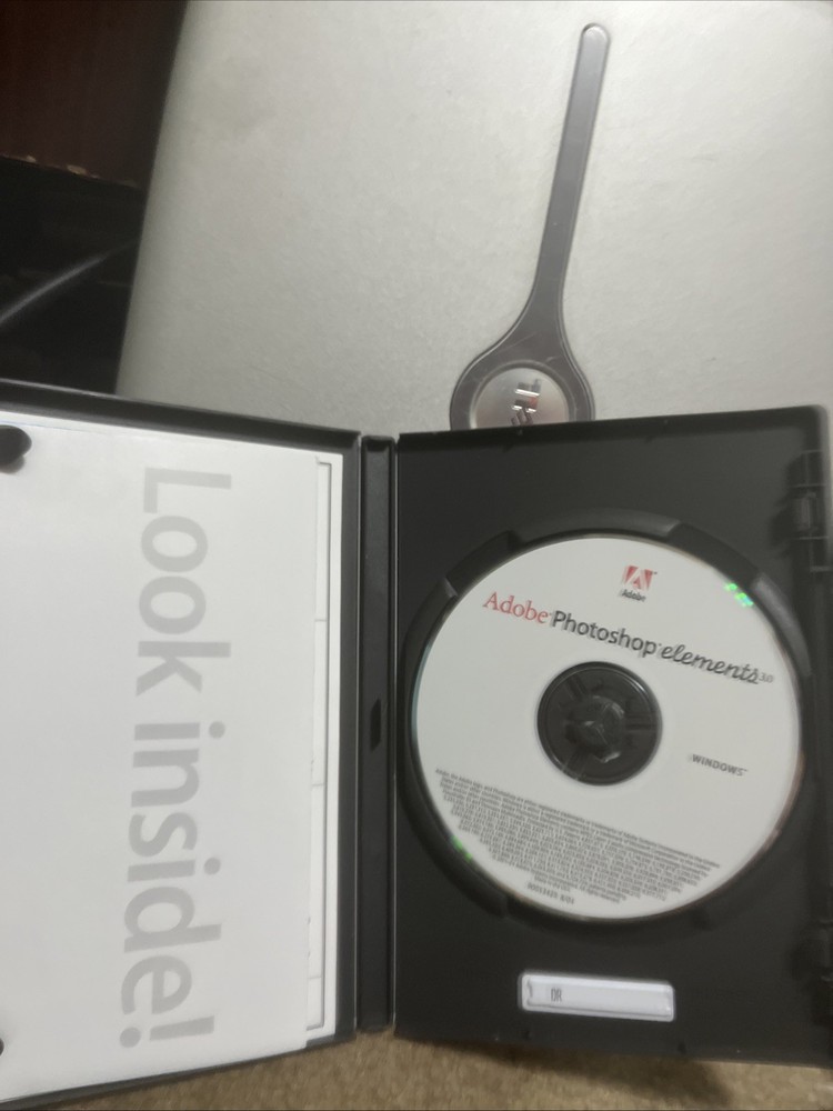 Adobe Photoshop Elements 3.0 w/ Serial Number