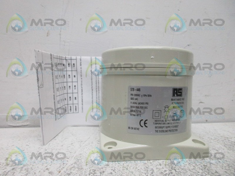 RS 578-446 LIGHTING TRANSFORMER NSMP