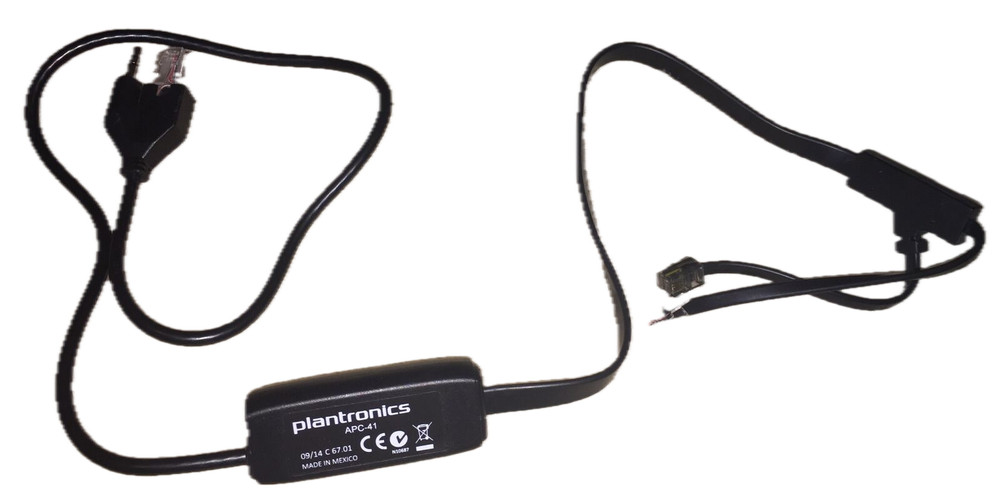 Plantronics 38439-11 EHS Cable APC-41 hook switch for Cisco phones