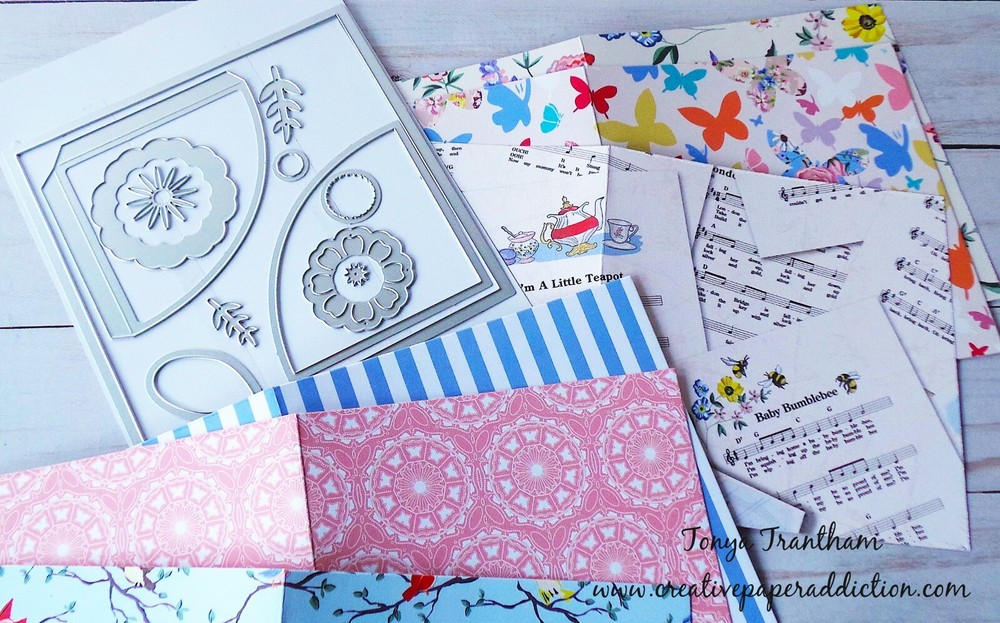 Sizzix Thinlits Folio Page, Pocket, Flowers 12pk #664883 MSRP $25.99 Eileen Hull