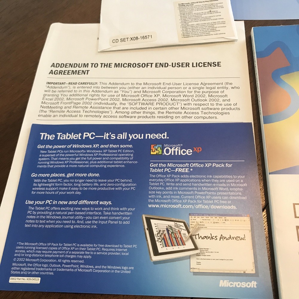 Discovering Microsoft Office XP Standard And Professional, Version 2002