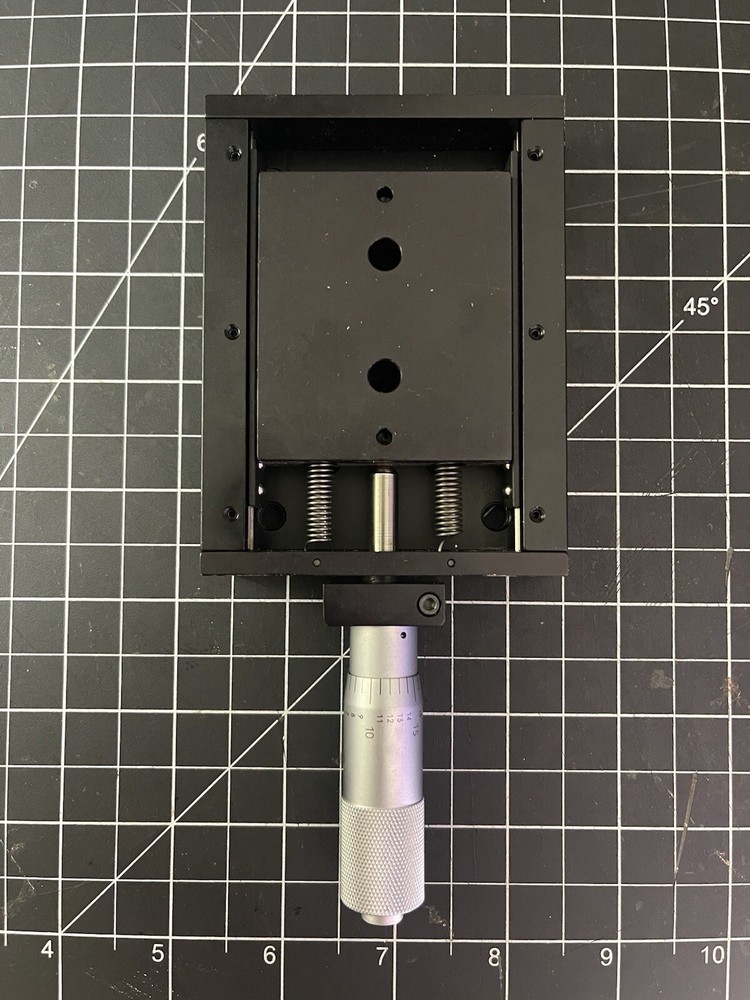 THORLABS PT1 - 1" TRANSLATION STAGE LINEAR MOTION AXIS & MICROMETER
