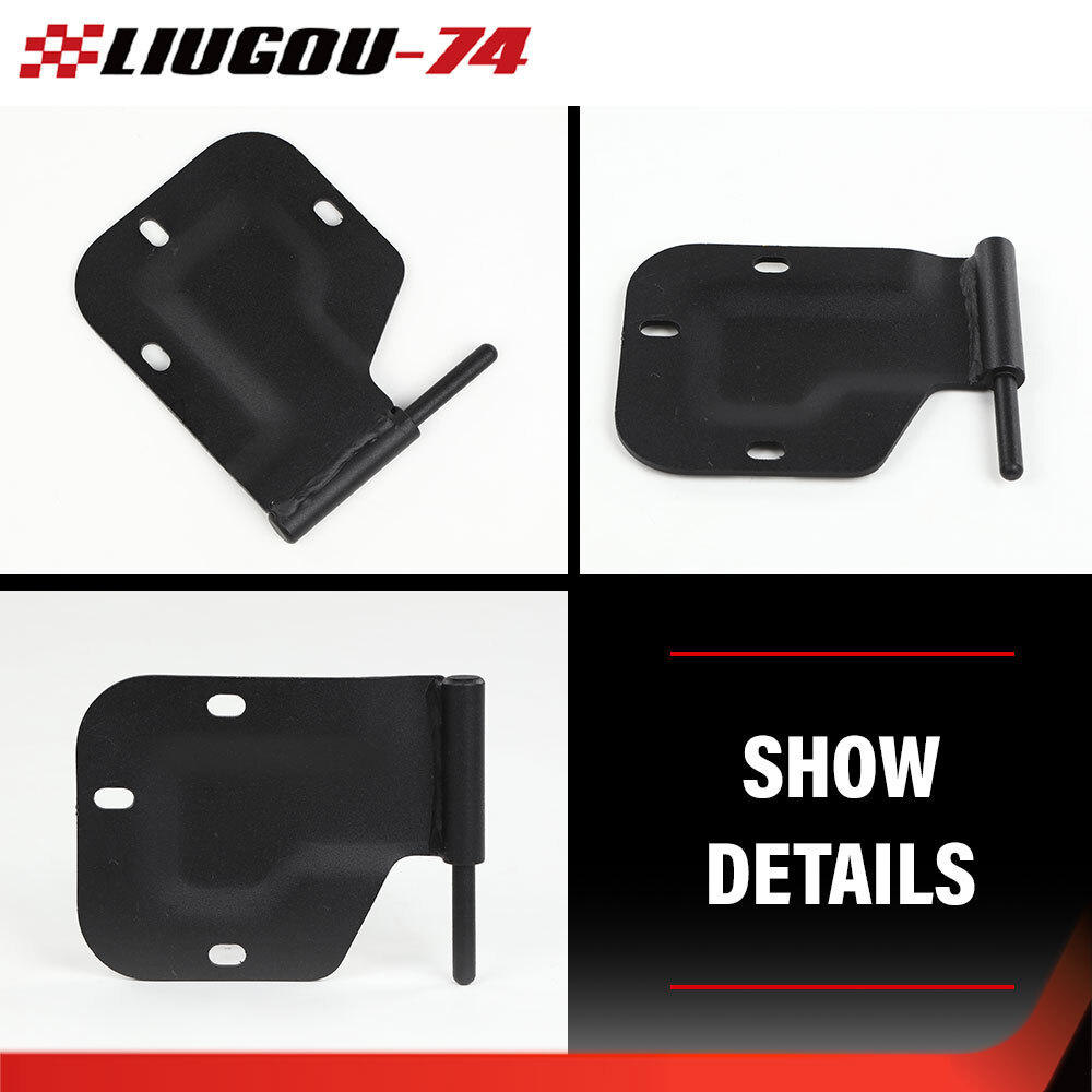 Fit For Humvee X-door Hinges (4) 2 Lh +2 Rh Hard Door M998 M1123 M1097 M1152