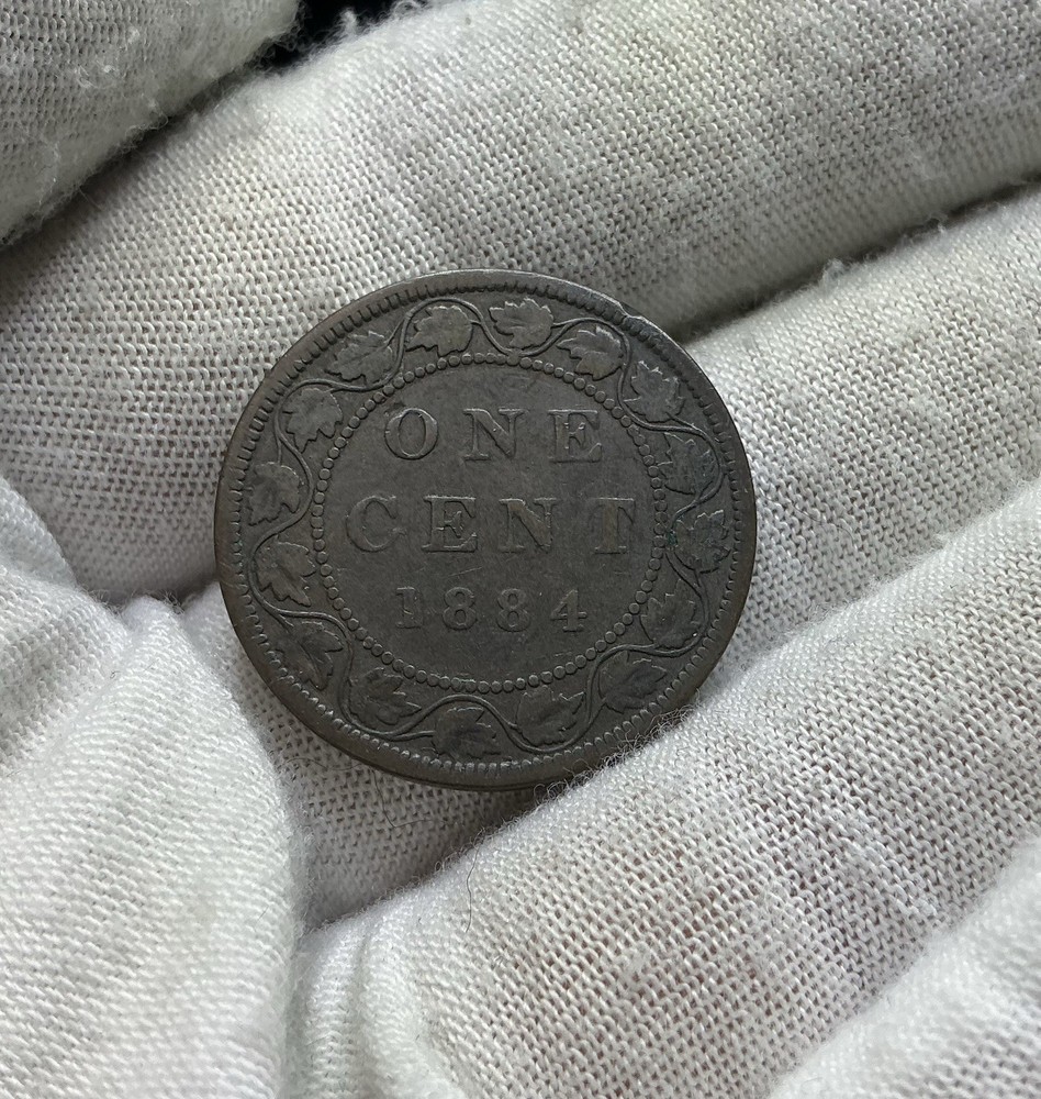 1884 Canada Large Cent C390