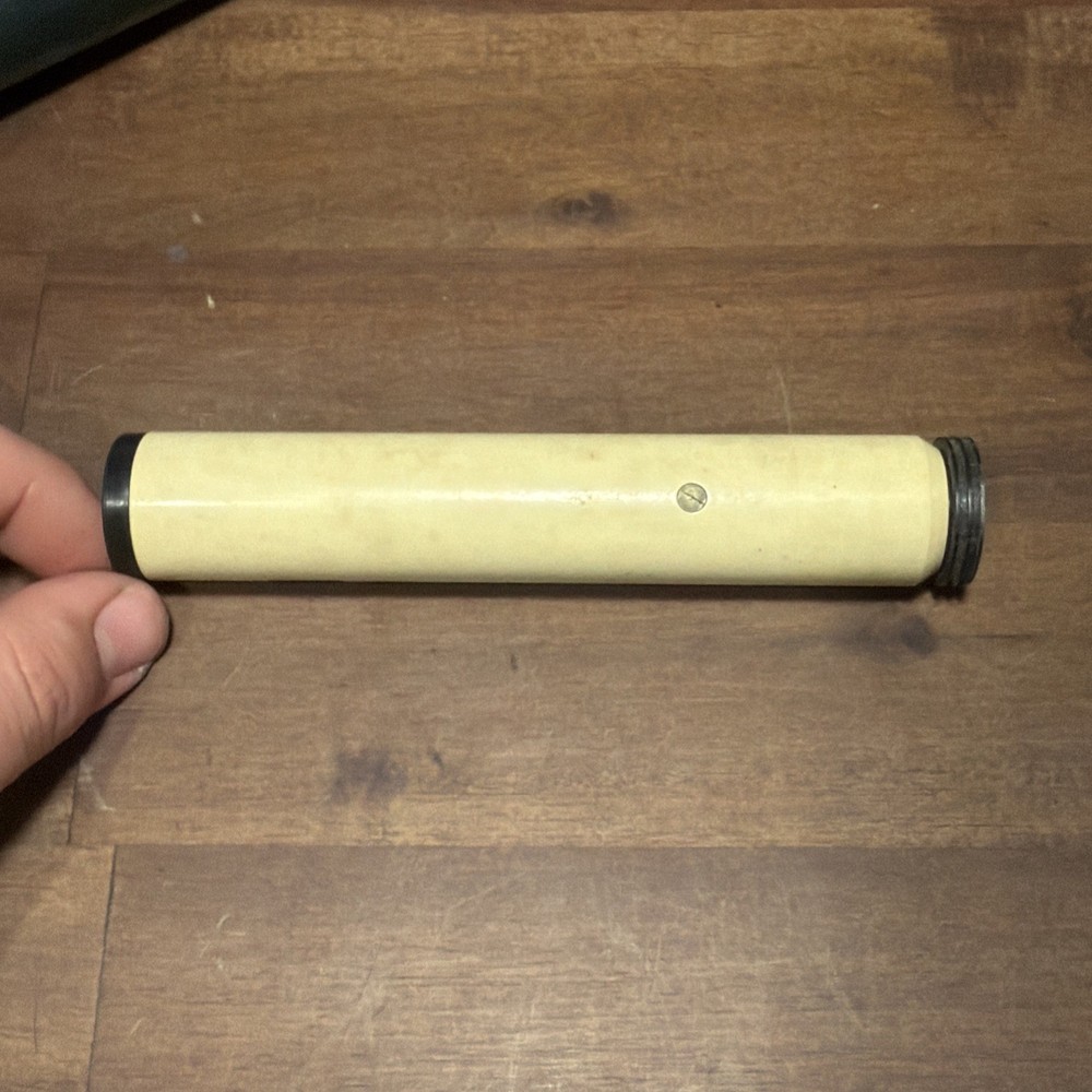 Vintage K&E Keuffel & Esser Hand Held Bubble Level Surveyor Scope w/ LeatherCase