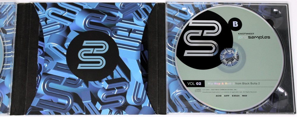 East West Pro Samples 02 Hip Hop & RnB 2 Sample/Sound Library/Sampling CD