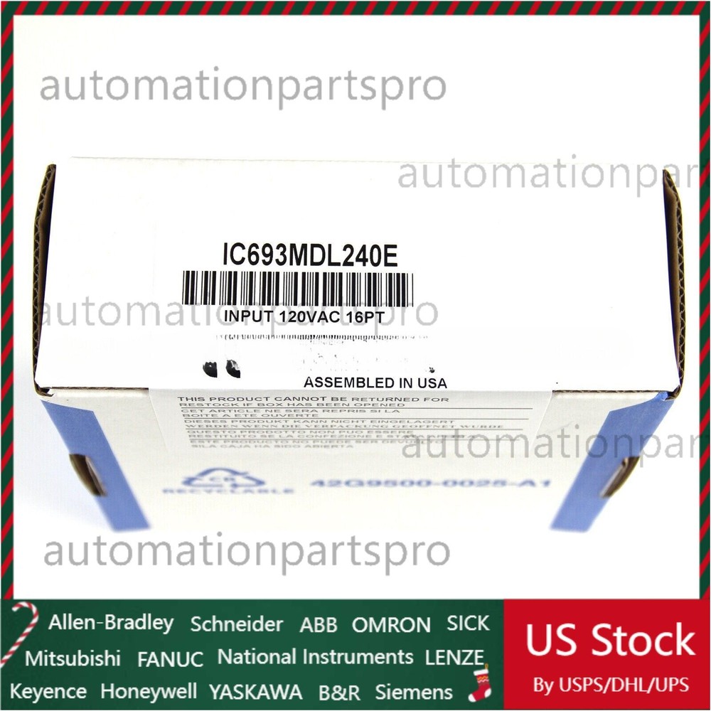 NEW GE FANUC INPUT MODULE IC693MDL240E