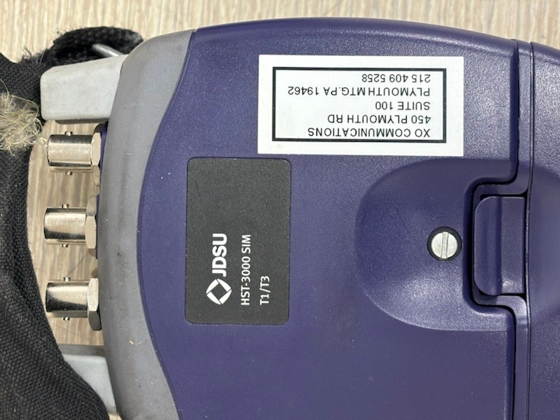 JDSU HST-3000 Handheld Ethernet Network Tester Communications Analyzer