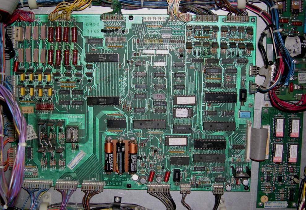 Williams SORCERER System 9 cpu SPEECH Flat Rate repair service.