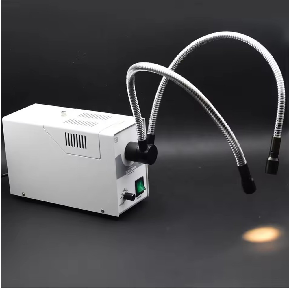 150W Single Hole Halogen Light Source for Microscope Medical Cold Light Source