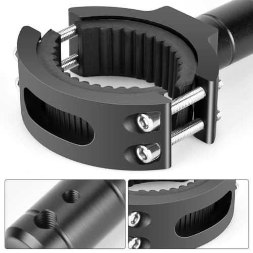 Motorcycle Fork Mount Brackets Fog Spot Light Mount Brackets Aluminium Front
