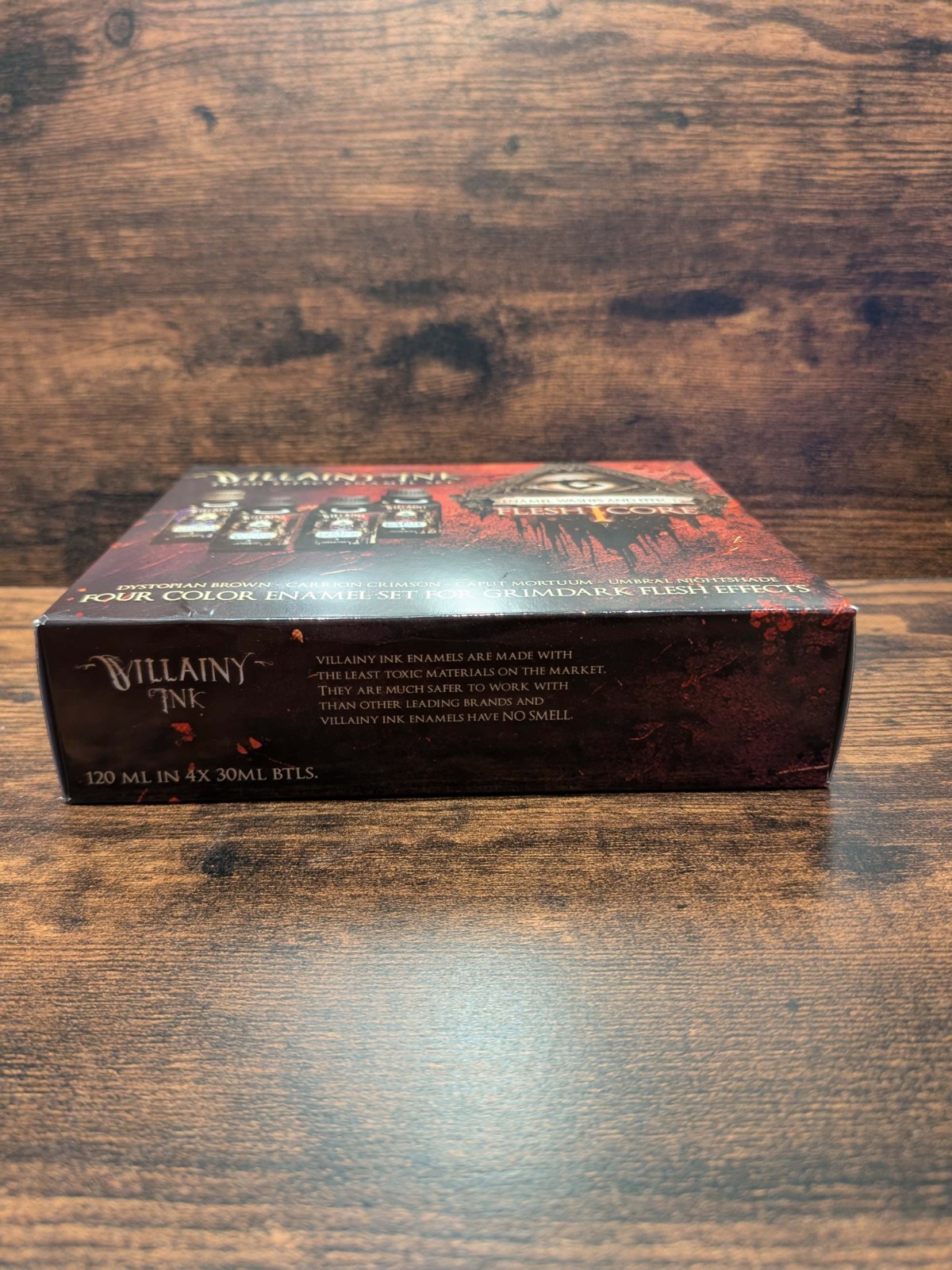 Villainy Ink: Flesh Core Set I — 4 Enamel Washes NEW