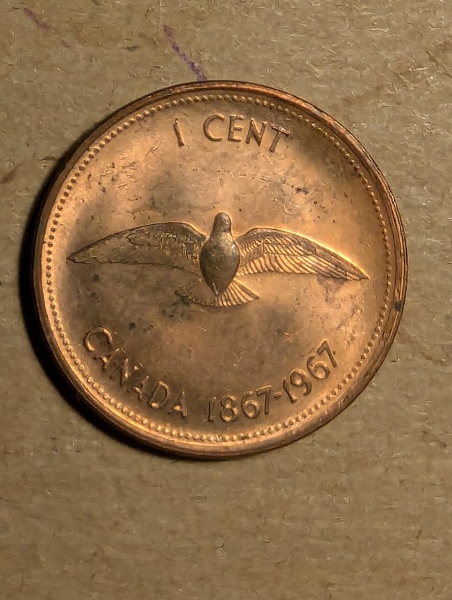 1967 Canada One Cent