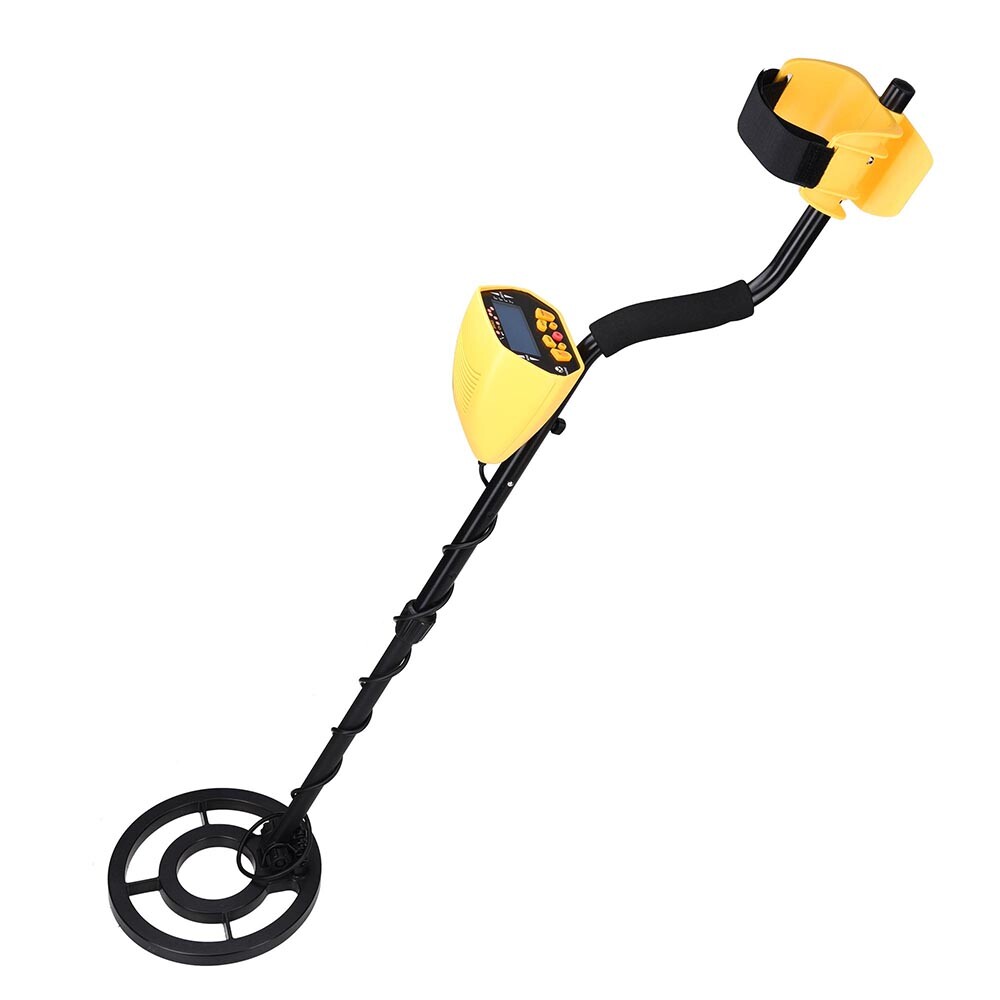 MD-3010II Metal Detector Digger LCD Display Deep Sensitive Light Hunter Coil