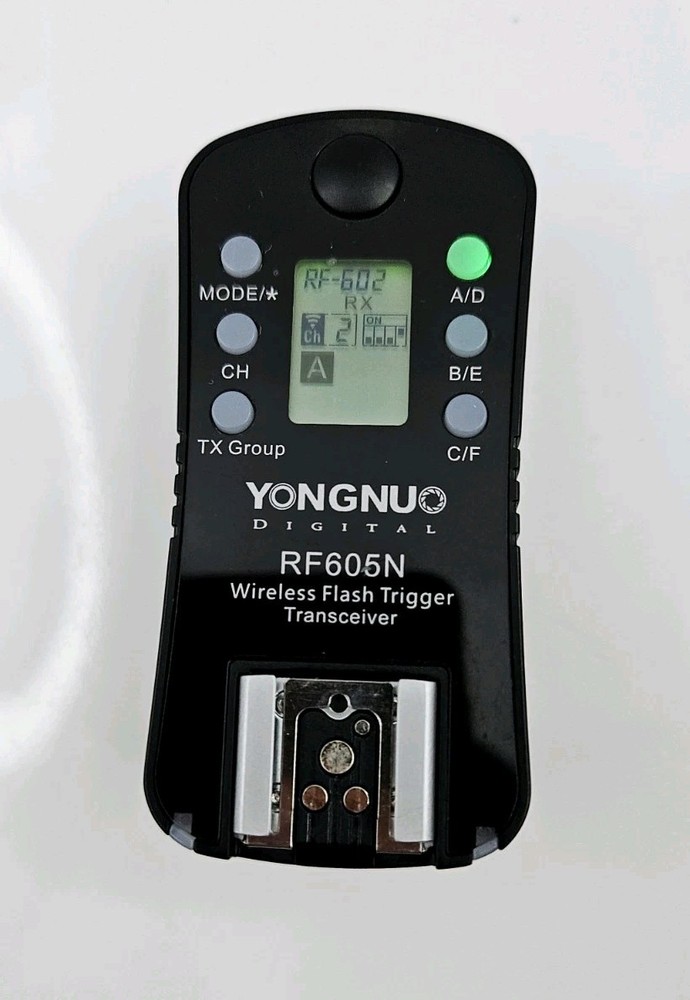Yongnuo Digital RF605N Wireless Flash Trigger 2 Units
